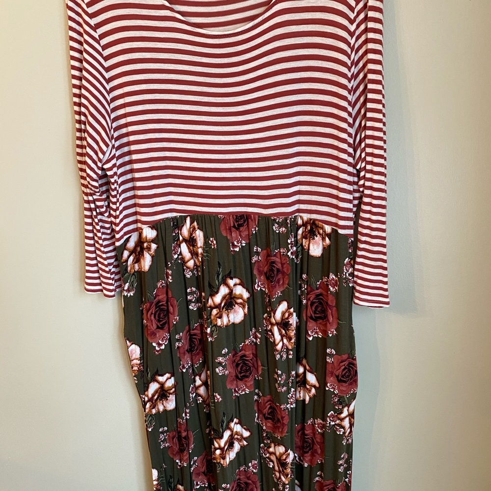 Glitzy girls boutique maxi dress 2X